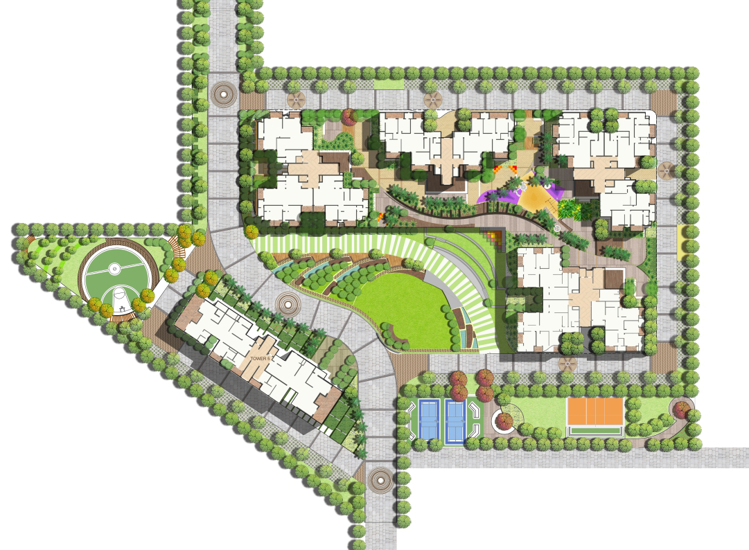 Riverdale Aerovista Siteplan